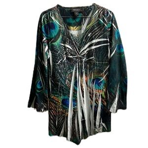 Style & Co, Multi Colors, Casual Long Sleeves Top, Size PL